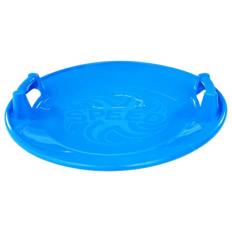 vidaXL Trineo redondo PP azul 66,5 cm