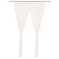 vidaXL Cortina de macramé algodón 140x240 cm vidaXL Cortina de macramé algodón 140x240 cm