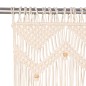 vidaXL Cortina de macramé algodón 140x240 cm vidaXL Cortina de macramé algodón 140x240 cm
