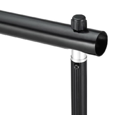 vidaXL Sistema de soporte de fondo telescópico 155-300 cm 