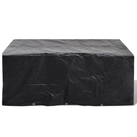 vidaXL Cubierta para muebles de jardín 8 ojales 240x140x90 cm