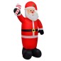 vidaXL Papá Noel inflable con luces LED 120 cm vidaXL Papá Noel inflable con luces LED 120 cm