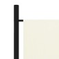 vidaXL Biombo divisor de 6 paneles blanco crema 300x180 cm vidaXL Biombo divisor de 6 paneles blanco crema 300x180 cm