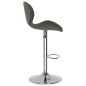 vidaXL Taburetes de cocina 2 unidades terciopelo gris oscuro vidaXL Taburetes de cocina 2 unidades terciopelo gris oscuro