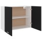 vidaXL Armario colgante de cocina contrachapada negro 80x31x60 cm vidaXL Armario colgante de cocina contrachapada negro 80x31x60 cm