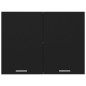 vidaXL Armario colgante de cocina contrachapada negro 80x31x60 cm vidaXL Armario colgante de cocina contrachapada negro 80x31x60 cm