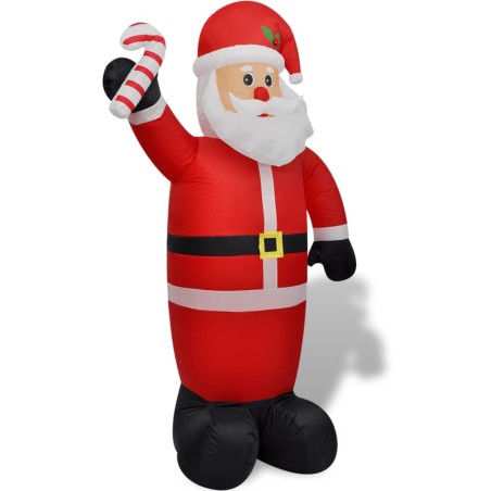 vidaXL Papá Noel hinchable 240 cm