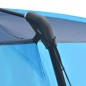 vidaXL Carpa para piscina de tela azul 500x433x250 cm
