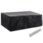 vidaXL Cubierta para muebles de jardín 8 ojales 200x160x70 cm vidaXL Cubierta para muebles de jardín 8 ojales 200x160x70 cm