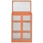 vidaXL Invernadero de madera 75x47x109 cm vidaXL Invernadero de madera 75x47x109 cm