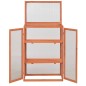 vidaXL Invernadero de madera 75x47x109 cm vidaXL Invernadero de madera 75x47x109 cm