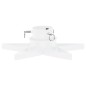 vidaXL Soporte para árbol de Navidad blanco 47x47x13,5 cm vidaXL Soporte para árbol de Navidad blanco 47x47x13,5 cm