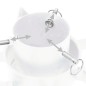 vidaXL Soporte para árbol de Navidad blanco 47x47x13,5 cm vidaXL Soporte para árbol de Navidad blanco 47x47x13,5 cm