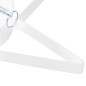vidaXL Soporte para árbol de Navidad blanco 47x47x13,5 cm vidaXL Soporte para árbol de Navidad blanco 47x47x13,5 cm