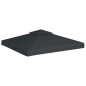vidaXL Cubierta de repuesto de cenador 310 g/m² gris oscuro 3x3 m vidaXL Cubierta de repuesto de cenador 310 g/m² gris oscuro 3x3 m
