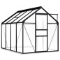 vidaXL Invernadero con marco aluminio gris antracita 4,75 m² vidaXL Invernadero con marco aluminio gris antracita 4,75 m²