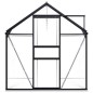 vidaXL Invernadero con marco aluminio gris antracita 4,75 m² vidaXL Invernadero con marco aluminio gris antracita 4,75 m²