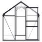 vidaXL Invernadero con marco aluminio gris antracita 4,75 m² vidaXL Invernadero con marco aluminio gris antracita 4,75 m²