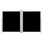 vidaXL Toldo lateral retráctil negro 140x600 cm vidaXL Toldo lateral retráctil negro 140x600 cm