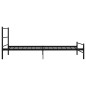 vidaXL Estructura de cama de metal negro 90x200 cm vidaXL Estructura de cama de metal negro 90x200 cm