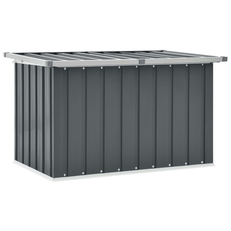 vidaXL Caja de almacenaje para jardín gris 109x67x65 cm vidaXL Caja de almacenaje para jardín gris 109x67x65 cm