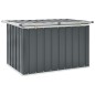 vidaXL Caja de almacenaje para jardín gris 109x67x65 cm vidaXL Caja de almacenaje para jardín gris 109x67x65 cm
