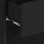 vidaXL Mesitas de noche de pared 2 unidades negras vidaXL Mesitas de noche de pared 2 unidades negras
