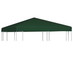 vidaXL Toldo de cenador 310 g/m² 3x3 m verde