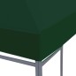 vidaXL Toldo de cenador 310 g/m² 3x3 m verde