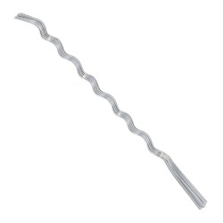 vidaXL Soporte para planta espiral 20 unidades 170cm acero galvanizado