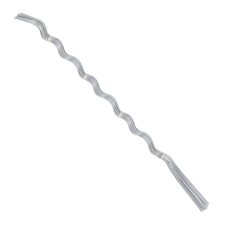 vidaXL Soporte para planta espiral 20 unidades 170cm acero galvanizado