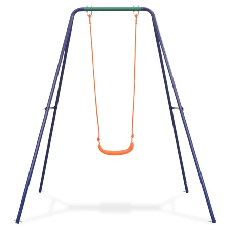vidaXL Columpio individual naranja