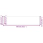 vidaXL Toldo lateral retráctil para patio crema 140x600 cm vidaXL Toldo lateral retráctil para patio crema 140x600 cm
