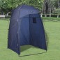 vidaXL Carpa para ducha/WC/vestidor azul vidaXL Carpa para ducha/WC/vestidor azul