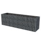 vidaXL Arriate de gaviones de acero 360x90x100 cm vidaXL Arriate de gaviones de acero 360x90x100 cm