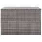 vidaXL Caja de almacenaje jardín ratán sintético gris 150x100x100 cm vidaXL Caja de almacenaje jardín ratán sintético gris 150x100x100 cm