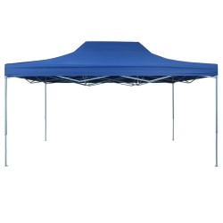 vidaXL Carpa pleglable Pop-up 3x4,5 m azul