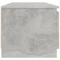 vidaXL Mueble de TV madera contrachapada gris hormigón 140x40x35,5 cm vidaXL Mueble de TV madera contrachapada gris hormigón 140x40x35,5 cm