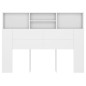 vidaXL Mueble cabecero blanco 140x19x103,5 cm vidaXL Mueble cabecero blanco 140x19x103,5 cm