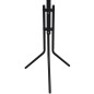 vidaXL Perchero de metal negro vidaXL Perchero de metal negro