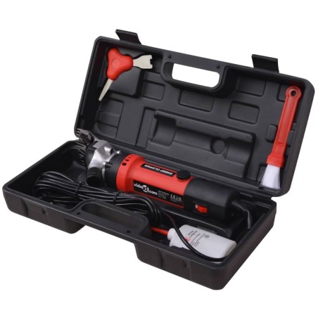vidaXL Set de maquinilla esquiladora para ovejas 550 W