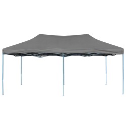 vidaXL Carpa de fiesta desplegable plegable antracita