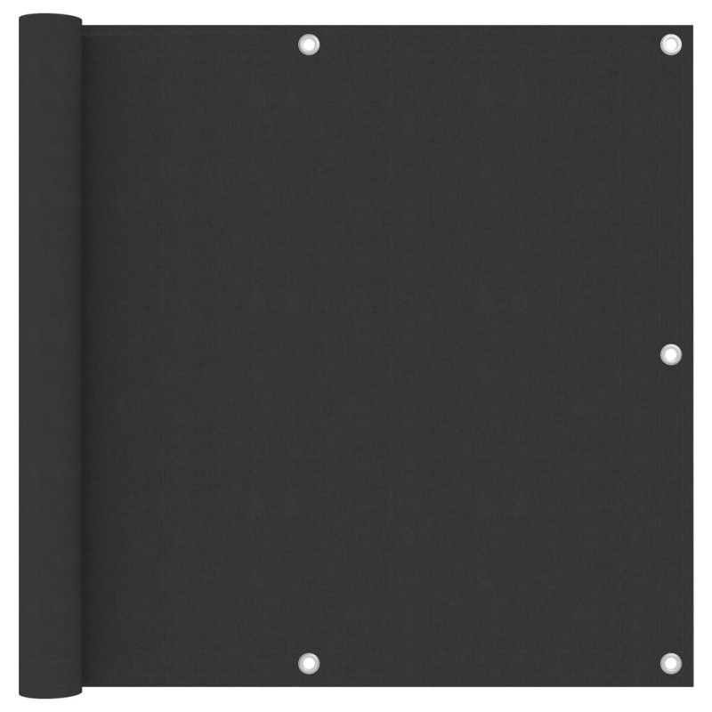 vidaXL Biombo para balcón de tela oxford antracita 90x300 cm vidaXL Biombo para balcón de tela oxford antracita 90x300 cm