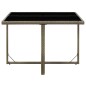 vidaXL Mesa de jardín ratán sintético y vidrio gris 109x107x74 cm vidaXL Mesa de jardín ratán sintético y vidrio gris 109x107x74 cm