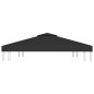 vidaXL Toldo de cenador 2 niveles 310 g/m² 3x3 m negro vidaXL Toldo de cenador 2 niveles 310 g/m² 3x3 m negro