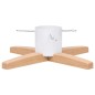 vidaXL Soporte para árbol de Navidad 55x55x15,5 cm vidaXL Soporte para árbol de Navidad 55x55x15,5 cm