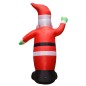 vidaXL Papá Noel inflable con LEDs decoración navideña IP44 3 m vidaXL Papá Noel inflable con LEDs decoración navideña IP44 3 m