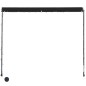 vidaXL Toldo retráctil con LED gris antracita 250x150 cm vidaXL Toldo retráctil con LED gris antracita 250x150 cm