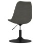 vidaXL Sillas de comedor giratorias 2 unidades terciopelo gris oscuro vidaXL Sillas de comedor giratorias 2 unidades terciopelo gris oscuro
