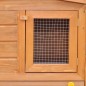 vidaXL Casa de animales pequeños jaula conejera con tejados madera vidaXL Casa de animales pequeños jaula conejera con tejados madera